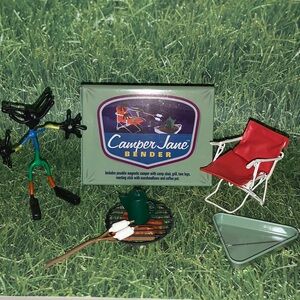 Camper Jane Bender Posable Magnetic Action Figure from Hog Wild Excellent Condit